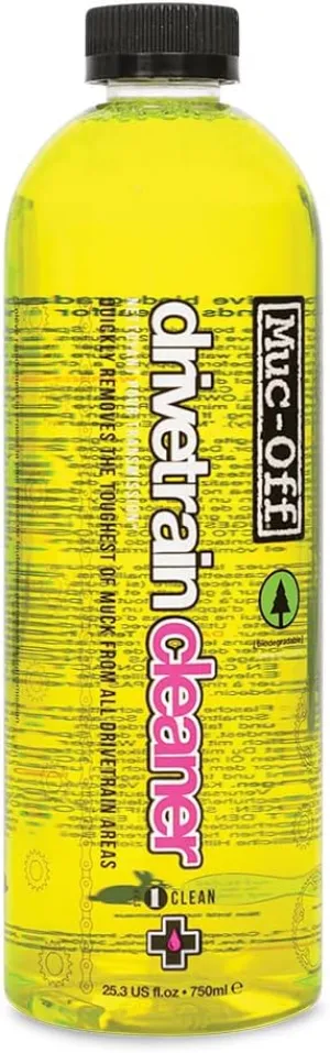 Muc-Off Drivetrain Cleaner, 25.3 fl oz - Effective Bike Chain Cleaner and Bike Chain Degreaser Spray - Bike Cleaner for MTB/Gravel/Road/BMX