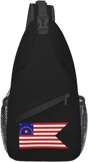 Nauvoo Legion Cavalry Guidon (Probable) Crossbody Bags For Women Men Chest Backpack Gym Shoulder Bag Travel Outdoor Sports Casual Crossbody Bags