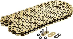 NICHE Gold 520 X-Ring Chain 120 Links with Connecting Master Link