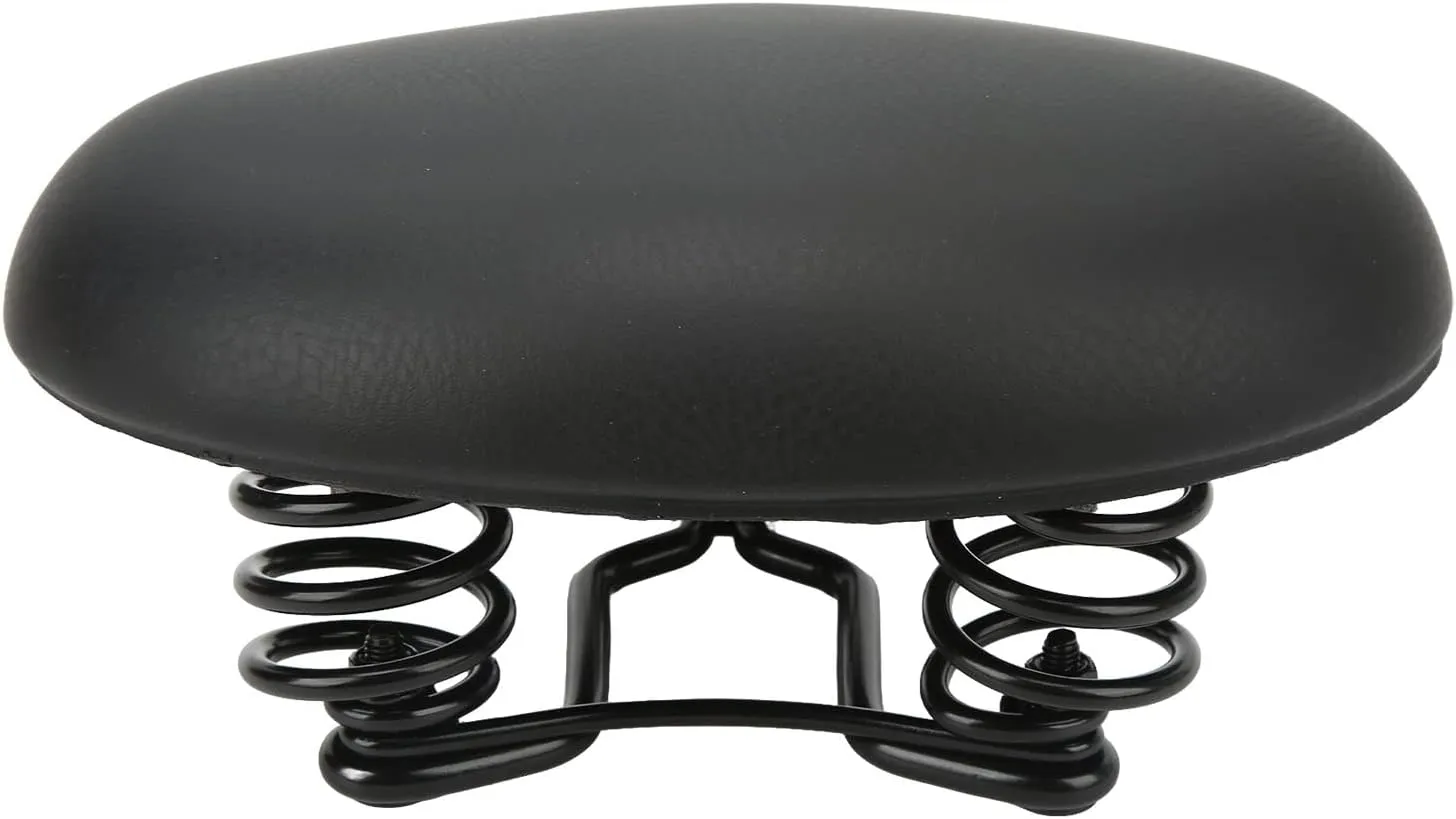 Noseless Bicycle Saddle,Noseless Road Bike Saddle Mountain Bike Seat Super Soft Shock Absorbing Seat Cushion for Folding Bike,Road Bikes, Mountain Bikes
