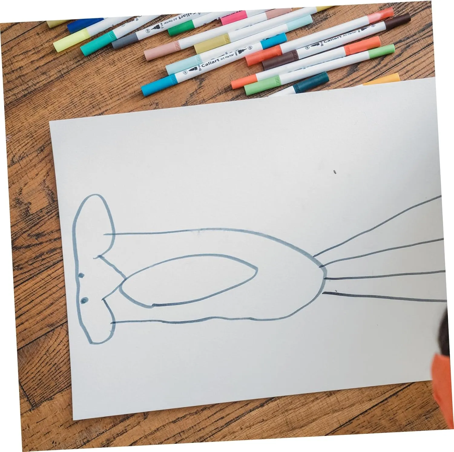 NUOBESTY Sketch Sheets for Artists Pencil Paper Painting Paper Smooth Surface for Boys and Girls Drawing