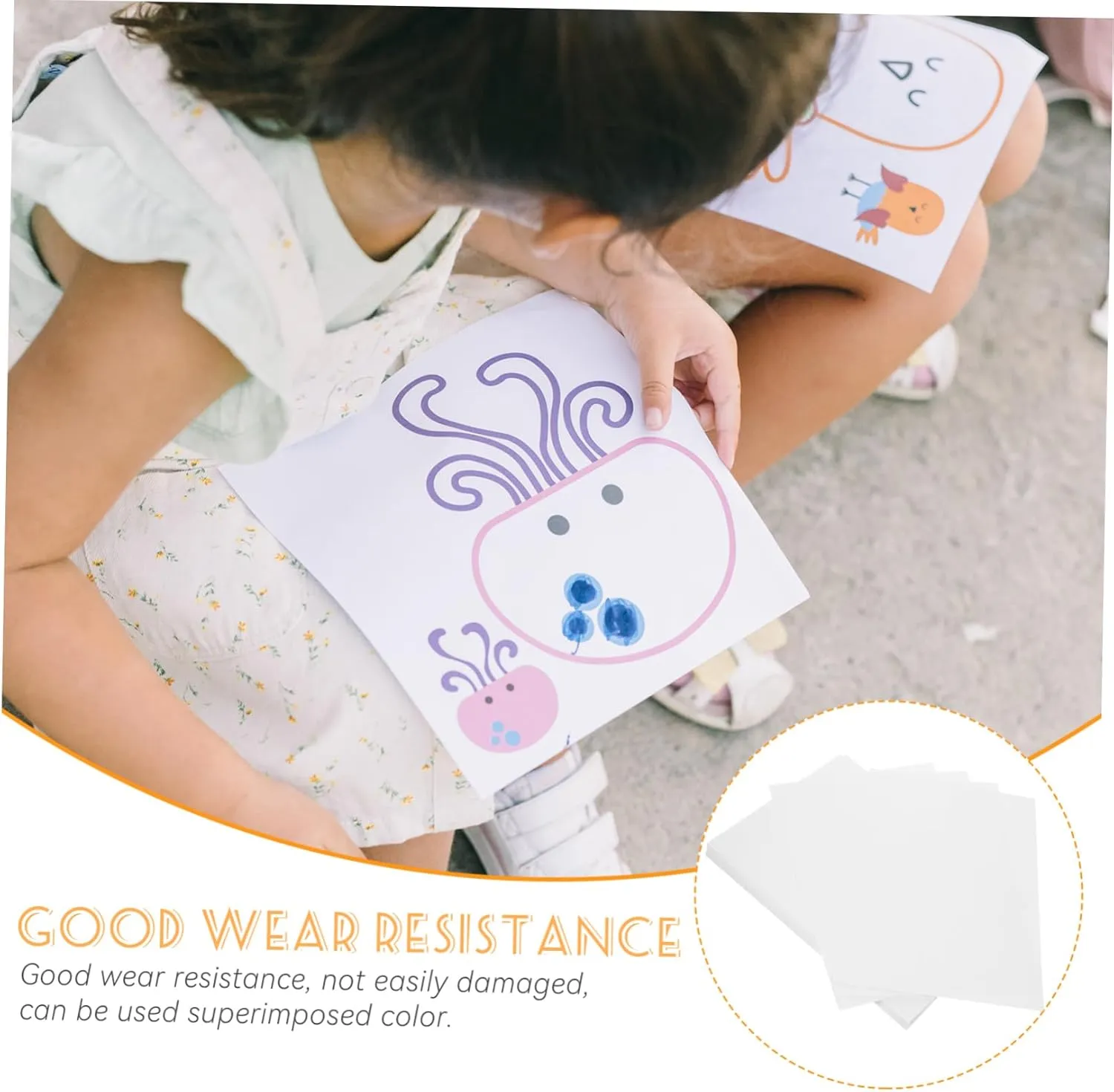 NUOBESTY Sketch Sheets for Artists Pencil Paper Painting Paper Smooth Surface for Boys and Girls Drawing