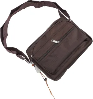 Nylon Messenger Bag, Breathable Lightweight Casual Shoulder Backpack Sling Bag for Daily Carry
