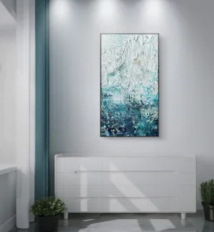 Ocean Wave 100% Hand Painted Heavy Textured Art