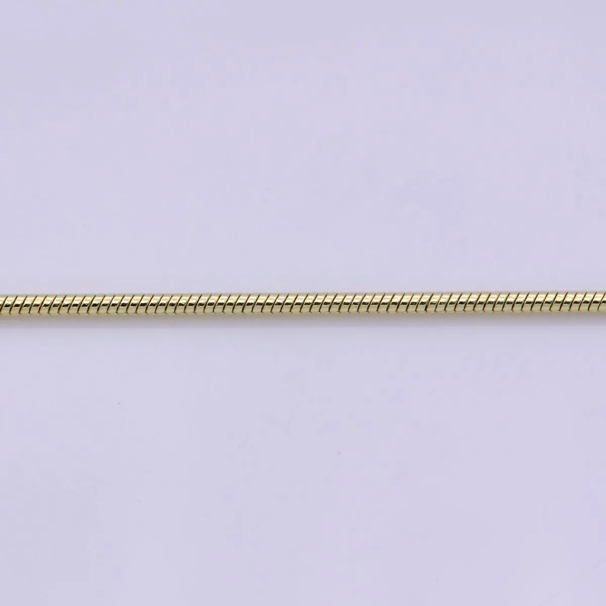 OS 1.5mm Snake Herringbone 18 Inch Layering Chain Necklace W. Spring Ring | WA-398 Clearance Pricing