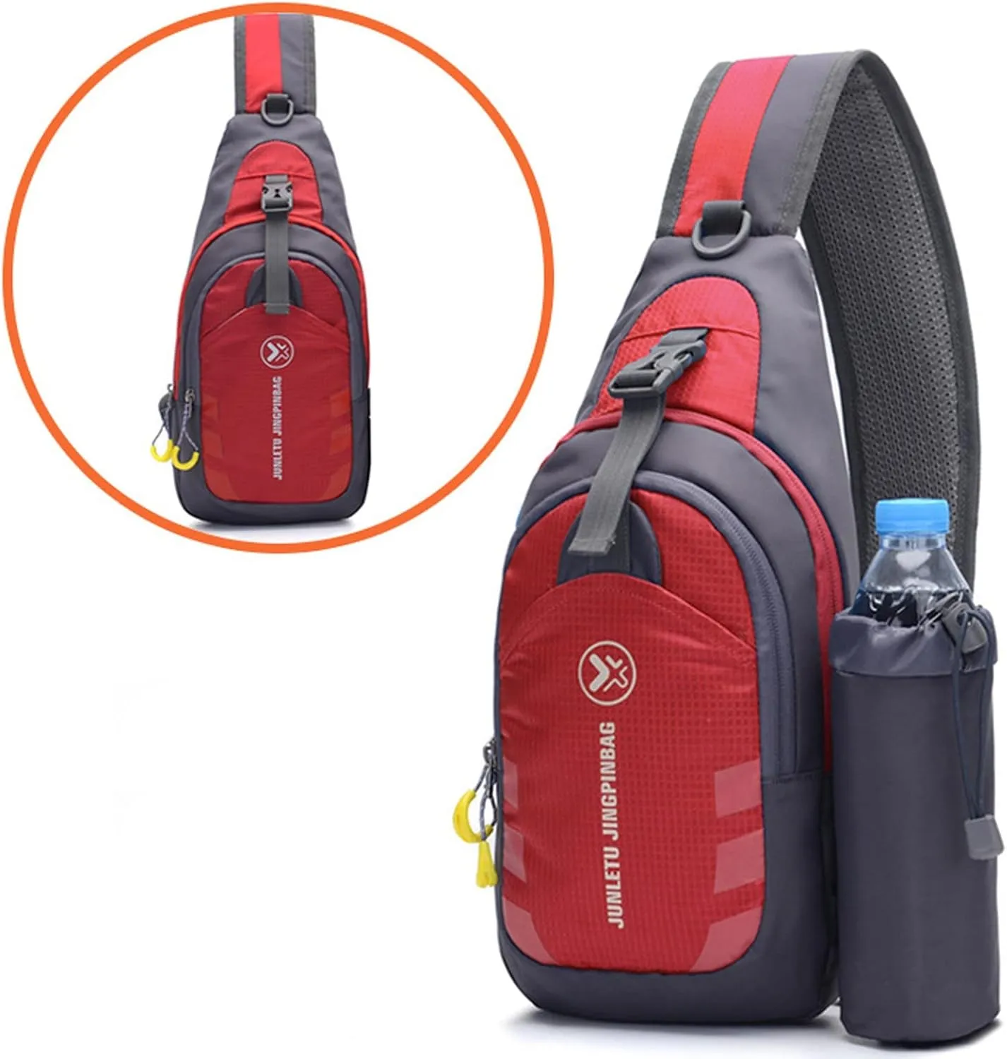Outdoor Sports Kettle Chest Bags Men And Women Sports Multifunctional Riding Single Shoulder Bag (RD1, One Size)
