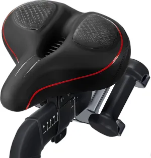 Oversized Bike Seat for Peloton Bike & Bike Plus, Comfort Exercise or Road and Electric Bike Seat Cushion Extra Wide, Bike Saddle Replacement for Women & Men, Accessory for Bikes
