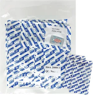 Oxygen Absorbers 2000cc for Mylar Bags or Vacuum Sealer Bag Food Storage - Qty 10