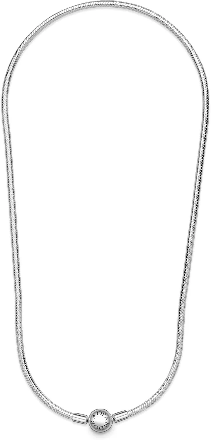 PANDORA Iconic Snake Chain Charm Necklace 590742HV