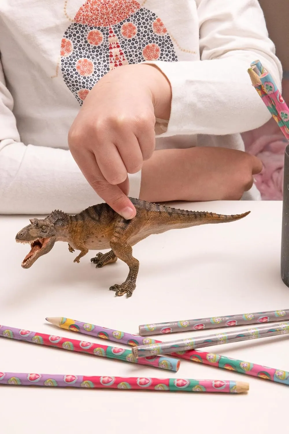 Papo - Gorgosaurus - Realistic Figurine - for Ages 3  - Dinosaurs Collection - Hand Painted - Highly Detailed - Durable and Educational - Gift Idea - Collectable - Realistic Dinosaur