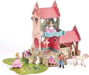 Papo -Hand-Painted - Figurine -The Enchanted World -Princess Castle -60151 - Collectible - for Children - Suitable for Boys and Girls - from 3 Years Old