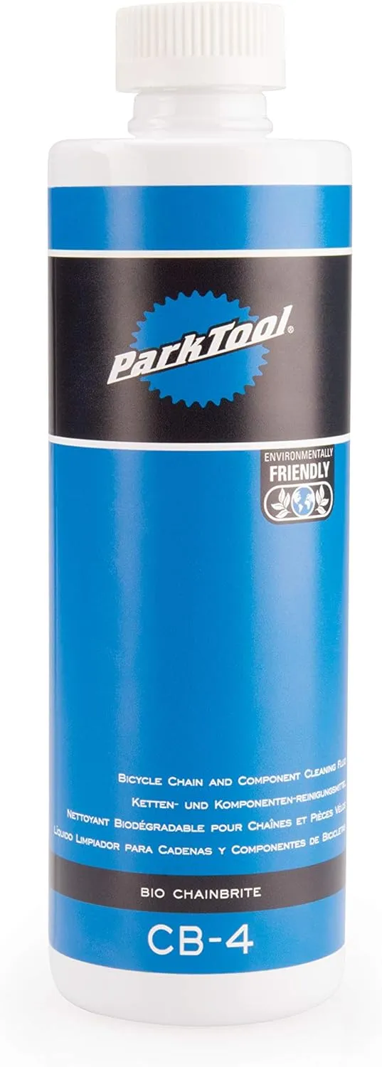 Park Tool CB-4 Bio Chainbrite Bicycle Chain & Component Cleaning Fluid - 16 fl oz/472 ml Bottle
