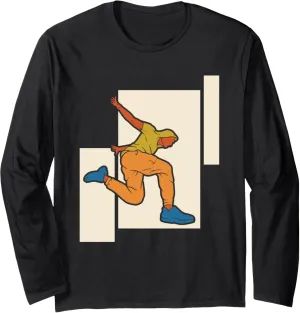 Parkour I Graffiti I Acrobatics Athletes Freerun Long Sleeve T-Shirt