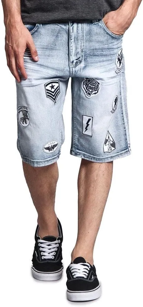 Patch Twill Shorts