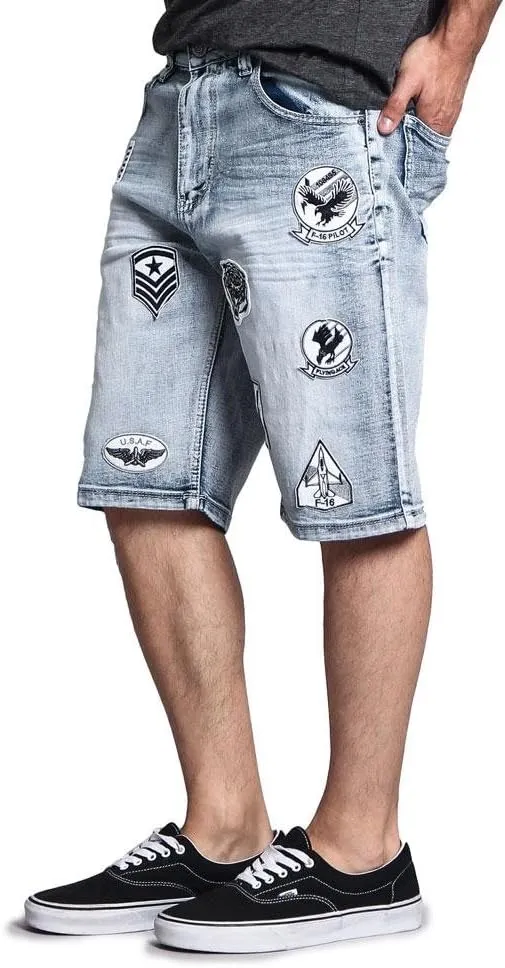 Patch Twill Shorts