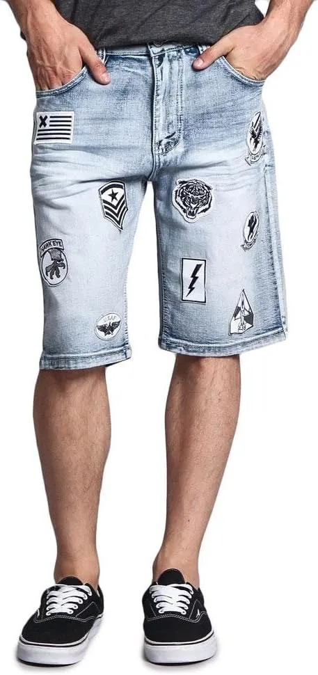 Patch Twill Shorts