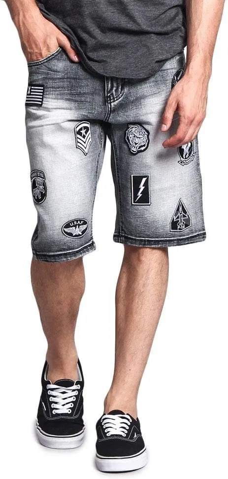 Patch Twill Shorts