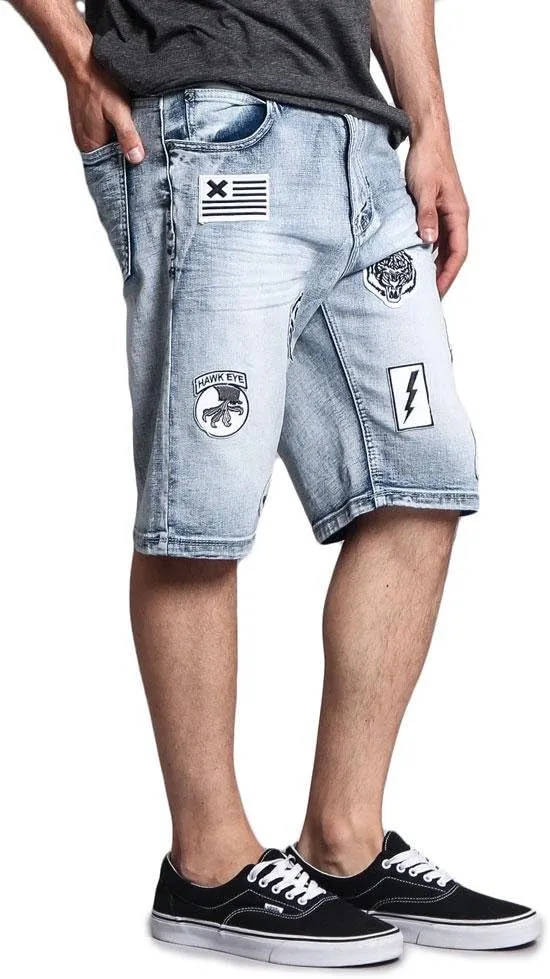 Patch Twill Shorts