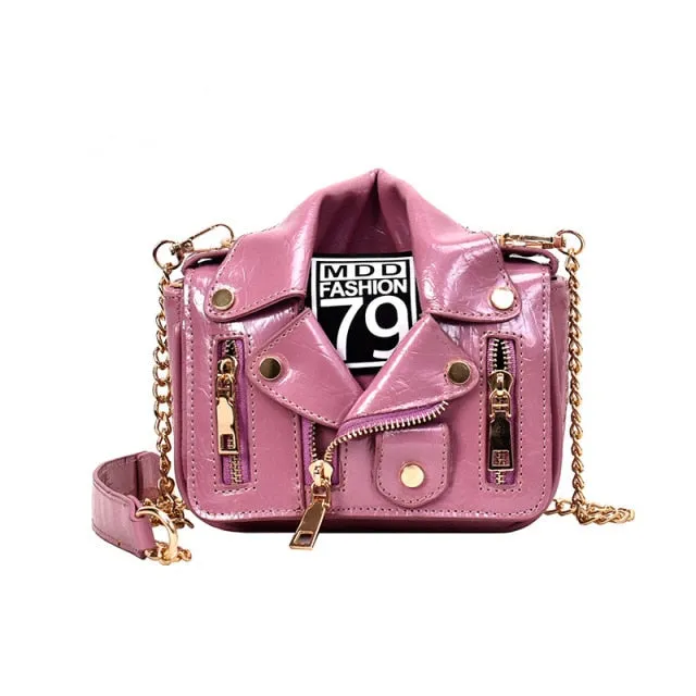 Perfecto -  Jacket Shape Drag Queen Shoulder Bag
