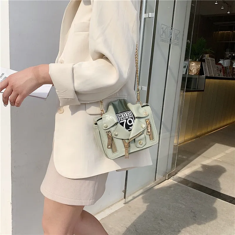 Perfecto -  Jacket Shape Drag Queen Shoulder Bag