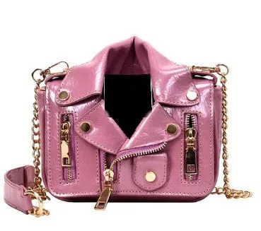 Perfecto -  Jacket Shape Drag Queen Shoulder Bag