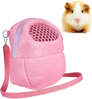 Pet Dog Carrier Bags,Portable African Hedgehog Hamster Breathable Bags,Handbags,Puppy Cat Travel Backpack(S Size:17x12cm/6.7x4.7inch)