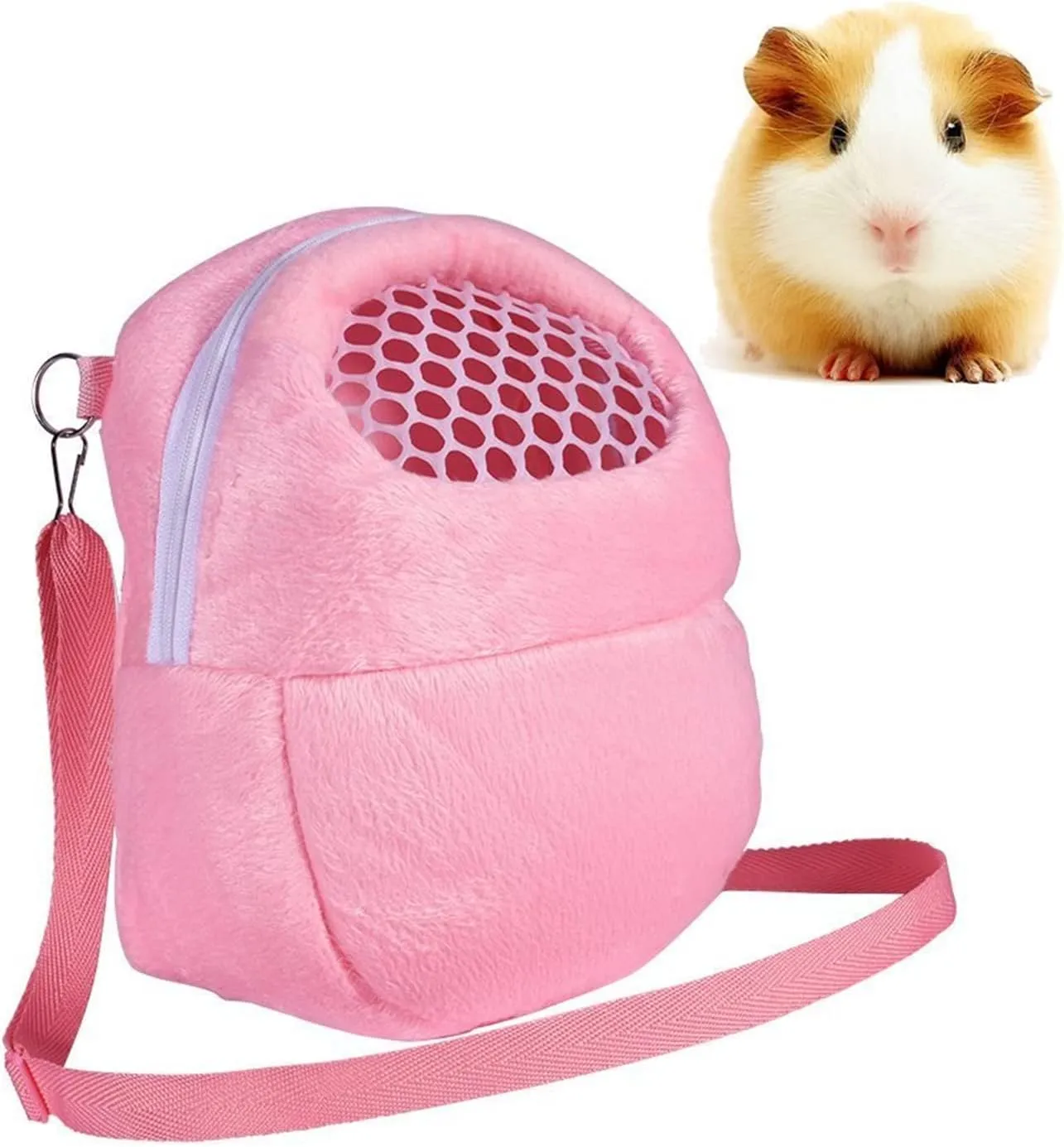 Pet Dog Carrier Bags,Portable African Hedgehog Hamster Breathable Bags,Handbags,Puppy Cat Travel Backpack(S Size:17x12cm/6.7x4.7inch)