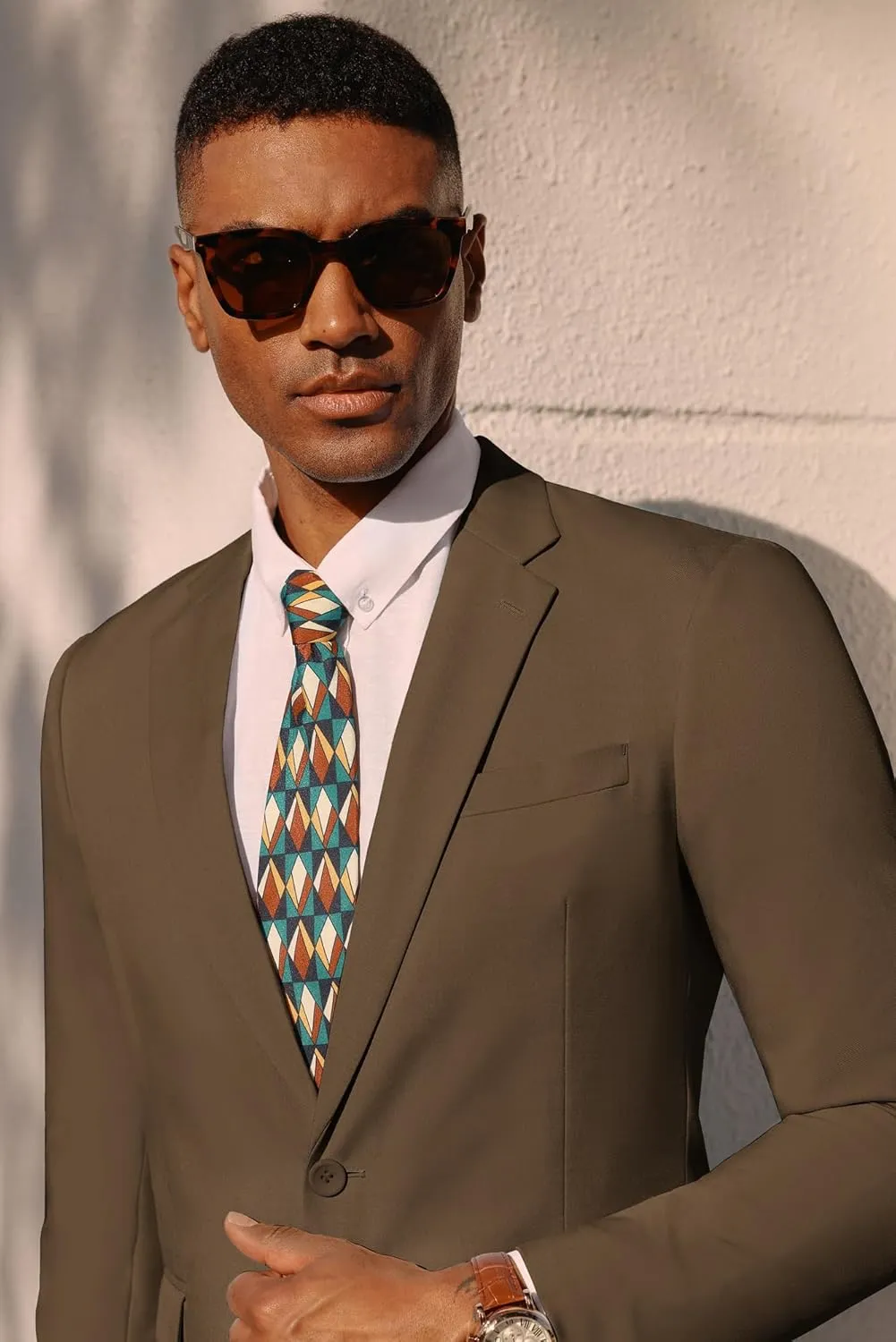 PJ PAUL JONES Men's Lightweight Sport Coat Casual One Button Blazer Breathable Sportcoat