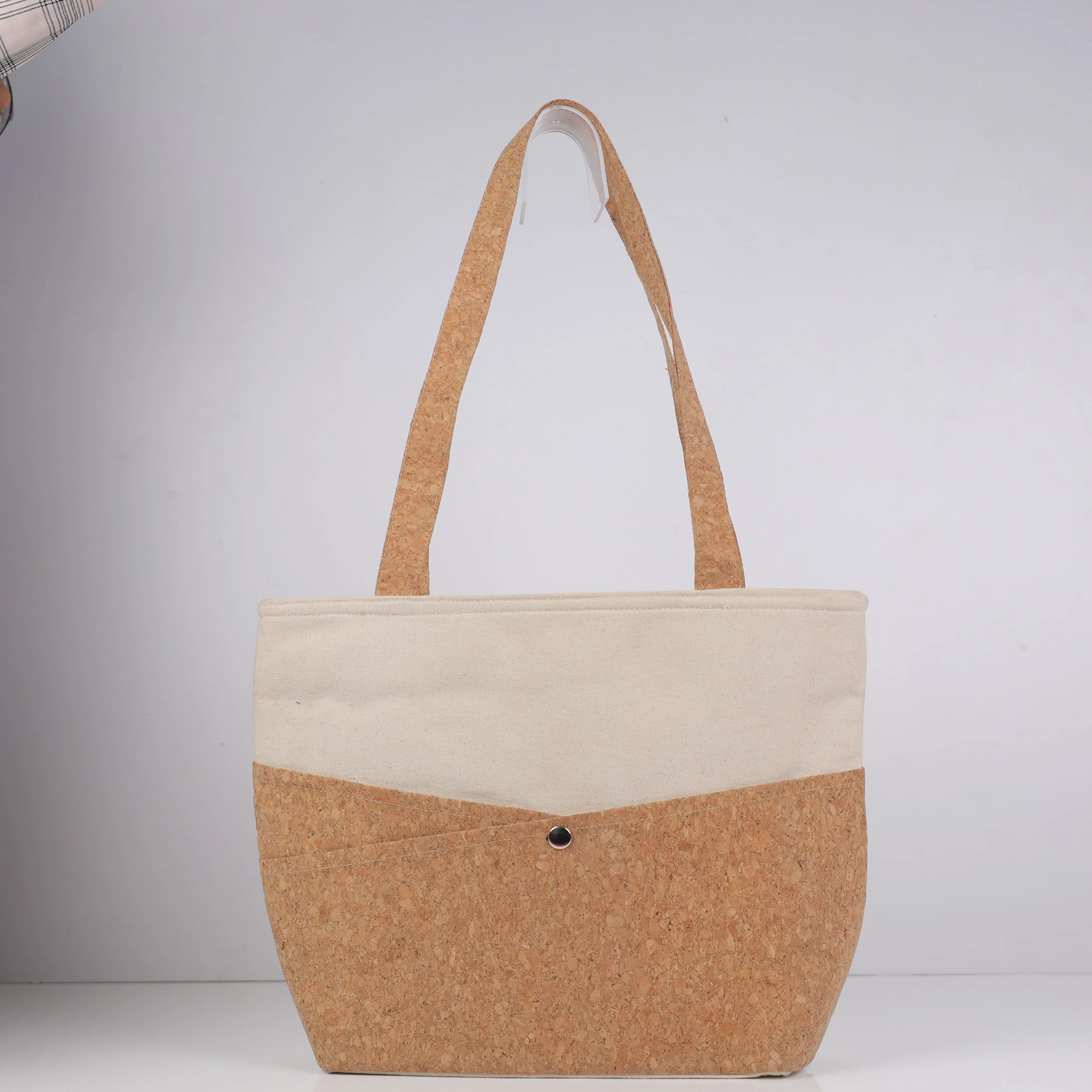 Plain cork Cotton Bag