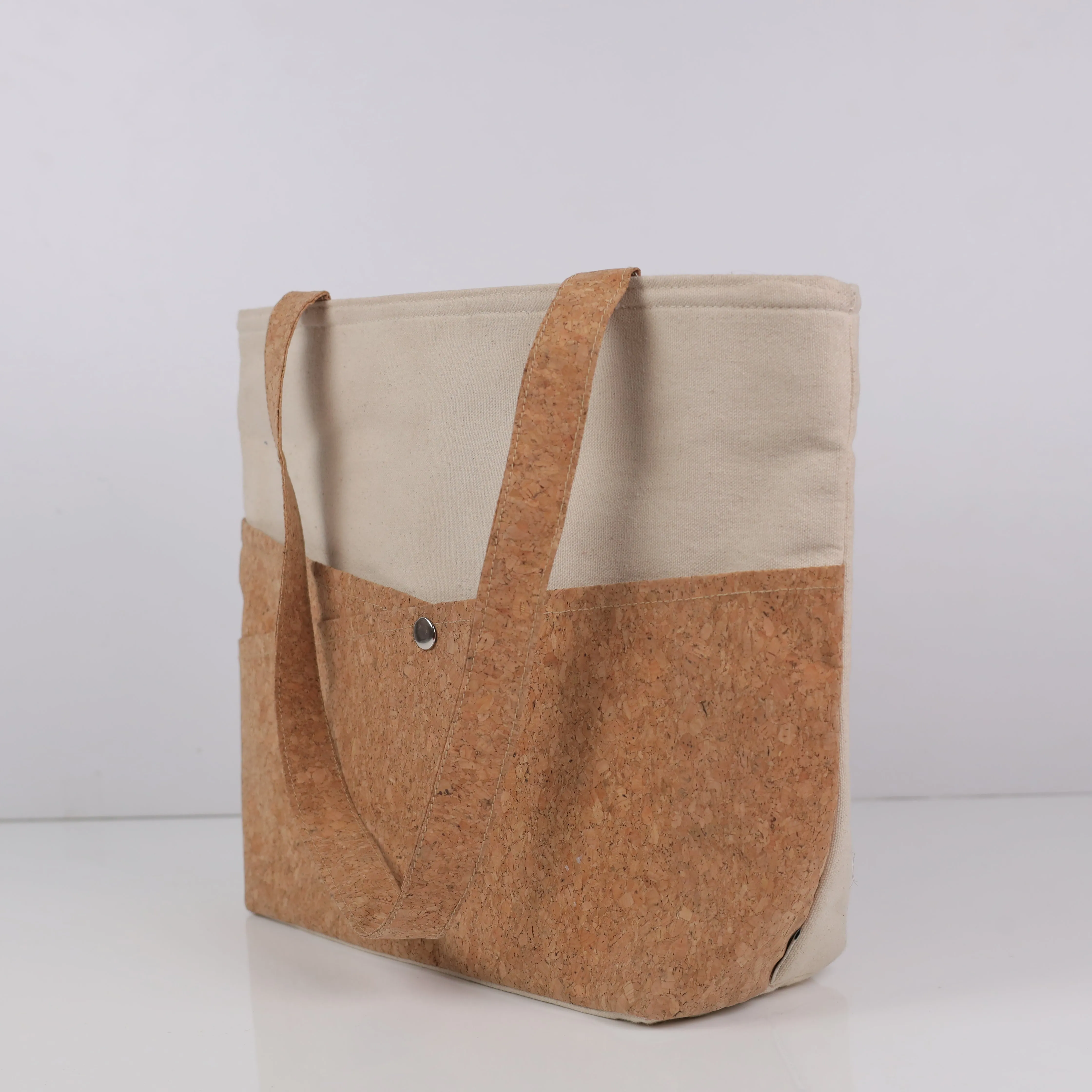 Plain cork Cotton Bag