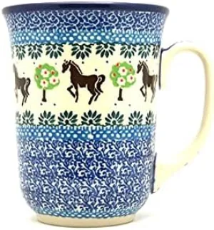 Polish Pottery Mug - 16 oz. Bistro - Mackintosh
