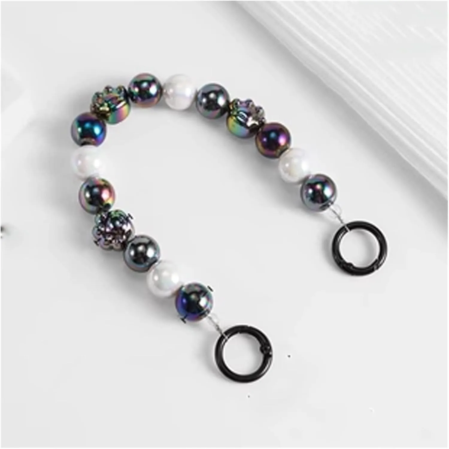 Portable Earphone Shell Chain Bag Transformation Chain Accessories(C)