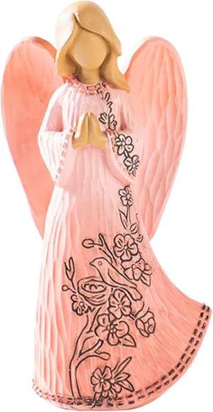 Prayer Angel Figurines, Resin Hand Painted Guardian Angel Figurines, Can Be Used for Collection, Home Decoration, Friendship Gifts for Women