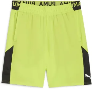 PUMA Mens Fit 7 Inch Ultrabreathe Stretch Woven Shorts Training Casual Bottoms Casual Breathable - Green - Size S