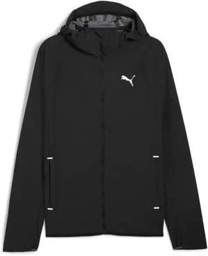 PUMA Mens Run Ultraweave Raincell Jacket Athletic Outerwear Casual Breathable - Black - Size L
