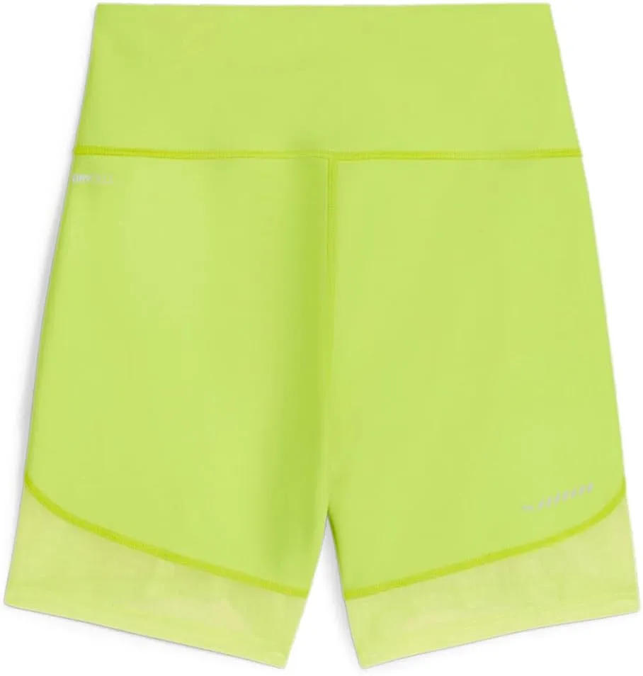 PUMA Womens Run Ultraform 6 Inch Legging Shorts Casual Bottoms Casual Breathable - Green