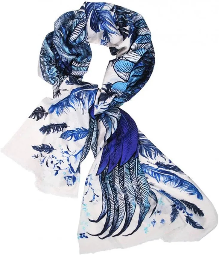 Pure Cotton Hand Painted and Digitally Printed Scarves