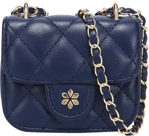 Quilted Mini Cross Body Bag - PU Vegan leather