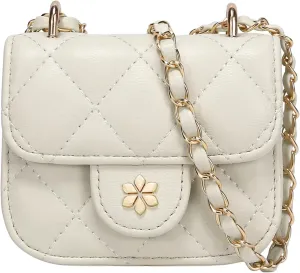 Quilted Mini Cross Body Bag - PU Vegan leather