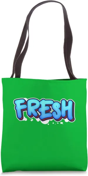 "Fresh" Graffiti Style | Street Fashion | Urban Hip-Hop Tote Bag