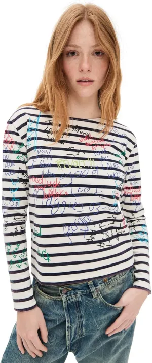 R13 Women's End of The Year Long Sleeve Tee