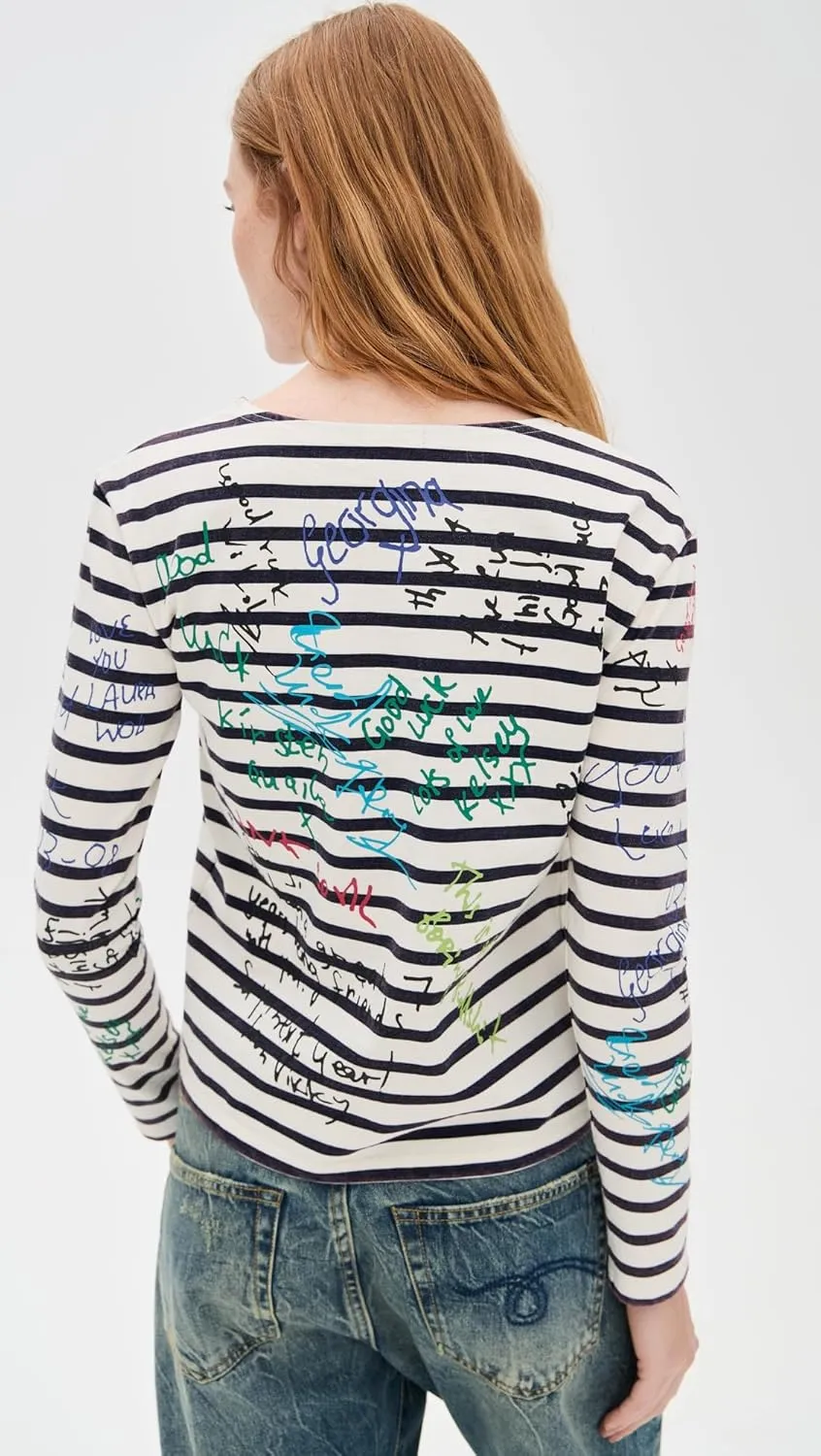 R13 Women's End of The Year Long Sleeve Tee