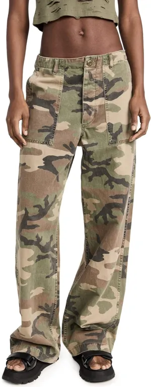 R13 Women's Wide Leg Utility Pants