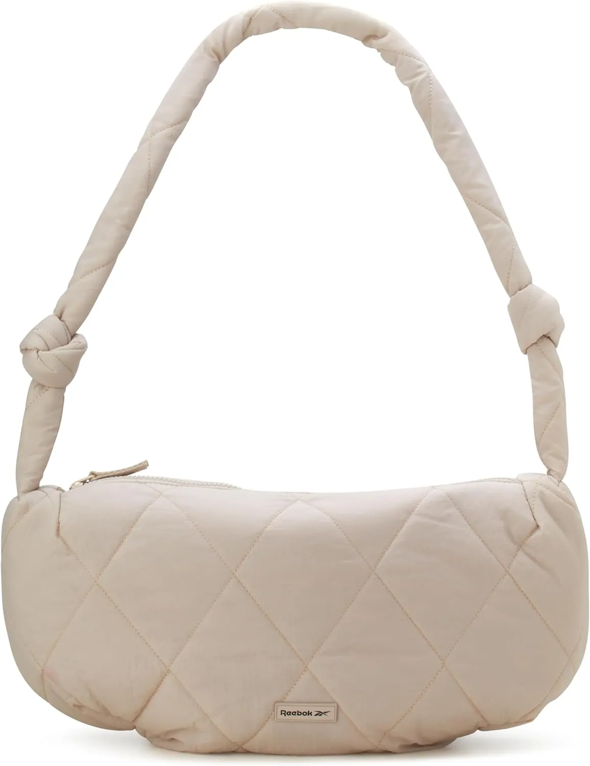 Reebok Quilted Puffer Tote Bag - Small Lightweight Shoulder Purse for Women