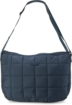 Reebok Womens Crossbody Bag - Oversized Quilted Puffer Tote Bag for Women, Large Shoulder Purse for Gym Travel & Everyday Use