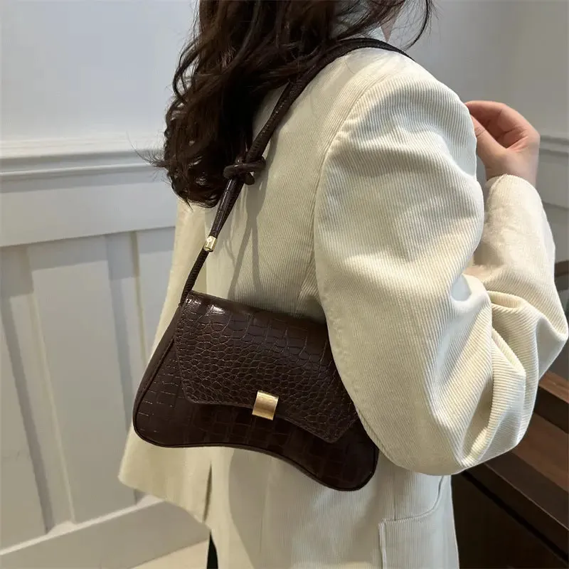 Retro Knot Straps Shoulder Bags