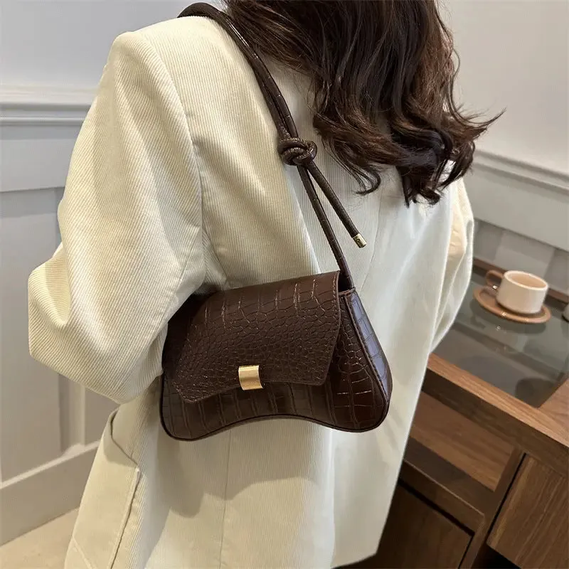 Retro Knot Straps Shoulder Bags