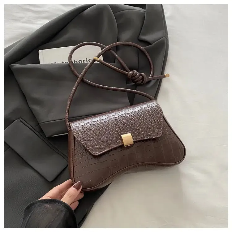 Retro Knot Straps Shoulder Bags
