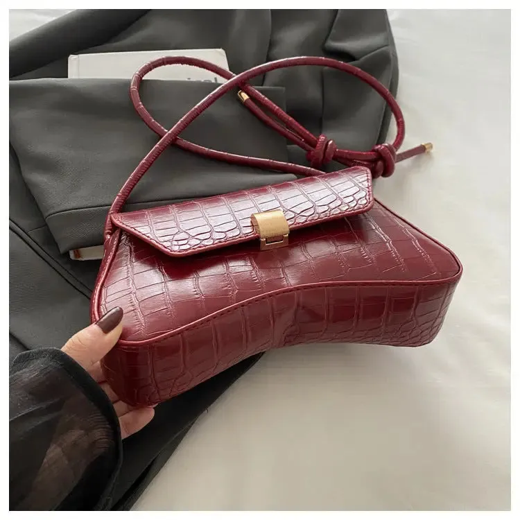 Retro Knot Straps Shoulder Bags
