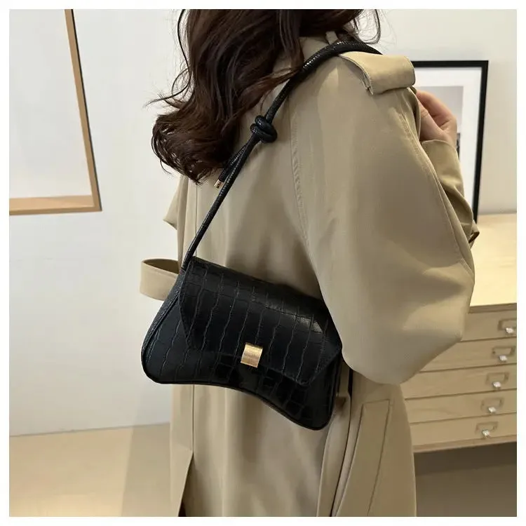 Retro Knot Straps Shoulder Bags
